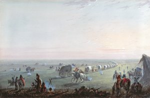 كسر المعسكر عند شروق الشمس ، 1837