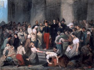 دوق أورليانز .. خلال وباء الكوليرا ، c1830