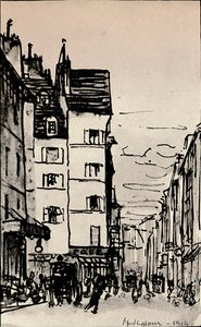 "شارع السين" ، 1915 بواسطة ألفريد لاتور