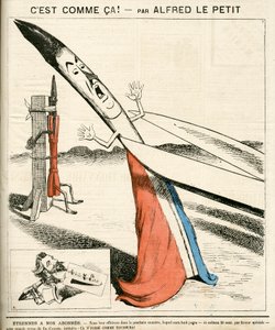 Cover of “” Le Grelot””, number 142, Satirique en Couleurs بواسطة ألفريد لو بيتيت