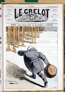Cover of “” Le Grelot””, number 84, Satirique en Couleurs بواسطة ألفريد لو بيتيت