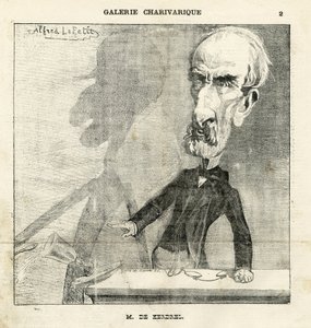 Illustration by Alfred Le Pete (1841-1909) in Le Charivari بواسطة ألفريد لو بيتيت