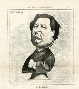 رسم توضيحي لألفريد لو بيت (1841-1909) في لو شاريفاري بواسطة ألفريد لو بيتيت