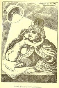رسم توضيحي لألفريد لو بيت (1841-1909) في جروس جان وأبرشيته بواسطة ألفريد لو بيتيت
