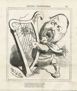 رسم توضيحي لألفريد لو بيت (1841-1909) في لو شاريفاري بواسطة ألفريد لو بيتيت