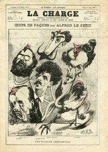 رسم توضيحي لألفريد لو بيتيت (1841-1909) في لا تشارج (1870) بواسطة ألفريد لو بيتيت