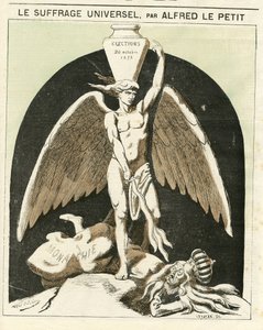 Illustration of Alfred Le Petity (1841-1909) for the Cover of Le Grelot بواسطة ألفريد لو بيتيت