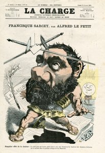 La Charge (1870), number 12, Satirique en Couleurs بواسطة ألفريد لو بيتيت