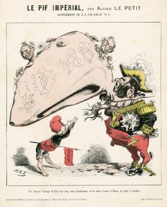 La Charge (1870) ، رقم 6 ، ساخرة في الألوان