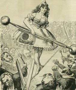 L'eclipse politique يتأرجح بين الرقابة والضمان. في "L'Eclipse" بقلم إيه لو بيتيتر ، 1 أكتوبر