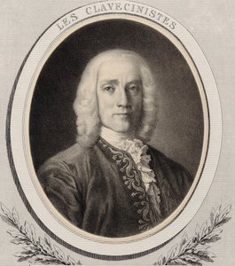 صورة للملحن دومينيكو سكارلاتي 1685-1757 ، ج. 1850.