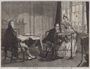جورج ستيفنسون في دارلينجتون عام 1823