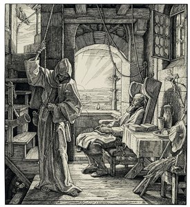 الموت كصديق ، 1851.