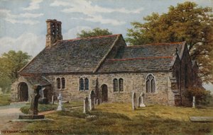 Heysham Church ، Nr Morecambe بواسطة ألفريد روبرت كوينتون