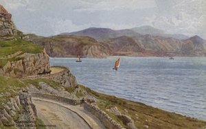 Llandudno ، مارين درايف وجبال ويلز