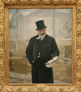صورة لأدولف ألفاند (1817-1891) ، 1888 (زيت على قماش) بواسطة ألفريد رول