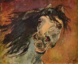 رأس الحصان الأندلسي ، c1910 بواسطة ألفريد رول