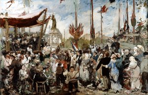 14 يوليو 1880 ، أواخر القرن التاسع عشر. بواسطة ألفريد رول