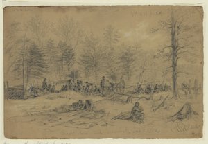 بقعة حيث Genl. قتل Sedgwick بواسطة ألفريد رودولف واود