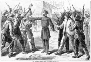 مكتب Freedmen ، من هاربرز ويكلي ، حانة .1868