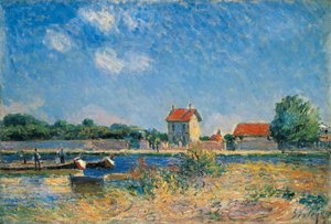 The Banks of the Canal du Loing at Saint-Mammes بواسطة الفريد سيسلي