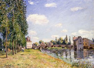 جسر موريه في الصيف 1888