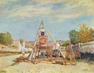 الحطابين 1876 بواسطة الفريد سيسلي