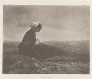 Netzflickerin (Mending Nets) ، كاتويجك 1894 بواسطة جورج بوكسنشتاين وشركات.