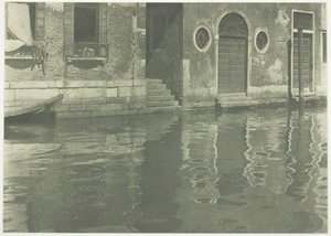 تأملات - البندقية ، 1894 ، طبعت عام 1897. بواسطة ألفريد ستيجليتز