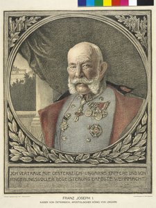 إمبراطور النمسا فرانز جوزيف الأول بواسطة ألفريد ويزمان