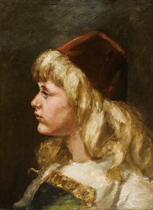 ناتالي في سبعة ، 1883. بواسطة أليس بايك بارني
