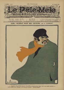 سعيد النسيان لقرائنا. رسم توضيحي لـ Le Pele-Mele ، 1902