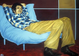 Daydreamer (أكريليك وزيت على قماش)