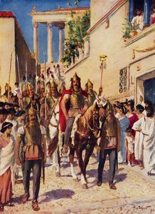 ألاريك يدخل أثينا (لون ليثو) بواسطة ألان (بعد) ستيوارت