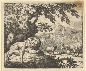 رينارد يواصل أكاذيبه ، 1650-1675. بواسطة ألارت فان إيفردنغن