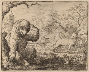 Reynard Mocks the Woeful Bear ، ربما ج. 16451656.