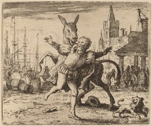 The Ass and the Hound ، ربما ج. 16451656. بواسطة ألارت فان إيفردنغن