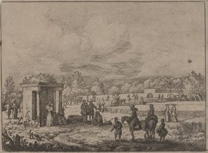 الربيع في وتروز ، حوالي 1650 (حفر) بواسطة ألارت فان إيفردنغن
