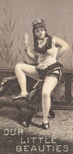 من سلسلة الممثلات N57 للترويج لسجائرنا الجميلة من أجل Allen & Ginte ... ، 1890.
