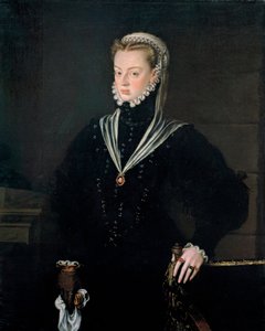 صورة أرشيدوقة النمسا جوانا (1535-1573) ، أميرة البرتغال - لوحة ألونسو سانشيز كويلو (1531-1588) ، زيت على قماش ، حوالي 1557 (116 × 93.5 سم) - صورة أرشيدوقة النمسا جوانا (1535-1573) ، أميرة البرتغال ، زيت على بواسطة ألونسو سانشيز كويلو