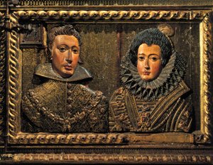 Portrait of Philip II, relief بواسطة ألونسو دي مينا
