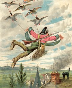 مغامرات بارون منشهاوزن (chromolitho)