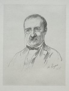 السيد Champfleury ، 1875. بواسطة ألفونس ليجروس
