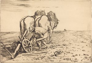 The Plow La Charrue. بواسطة ألفونس ليجروس