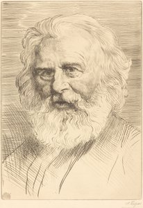 WH Longfellow ، اللوحة الأولى بواسطة ألفونس ليجروس