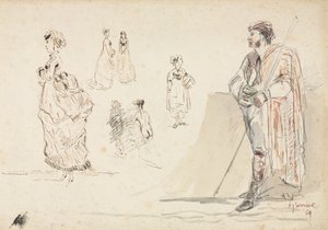 اسكتشات الأشكال بواسطة Alphonse Marie Adolphe de Neuville
