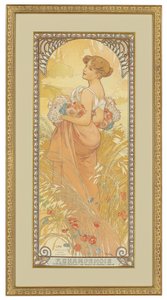 فور سيزونز: صيف 1900 بواسطة ألفونس موشا