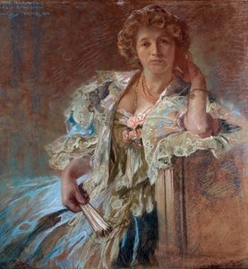 صورة بيرث لالاند. لوحة للفونس موتشا (1860-1939) بواسطة ألفونس موشا