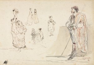 رسومات الأشكال ، 1869. بواسطة ألفونس ماري دي نوفيل