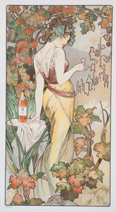 كونياك بيسك ، كاليفورنيا 1899. بواسطة ألفونس موشا